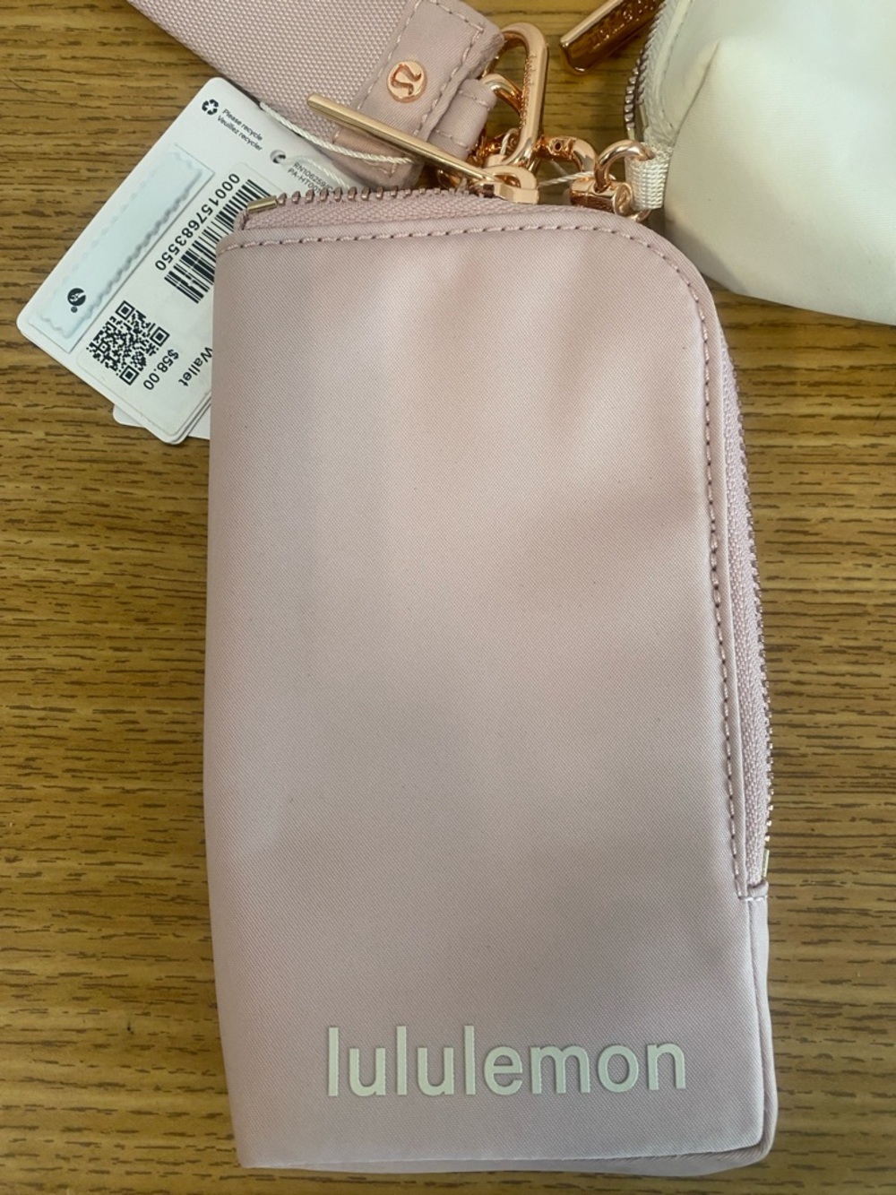 lululemon athletica Pink & Cream Mini Wristlet Set - Picture 2 of 9